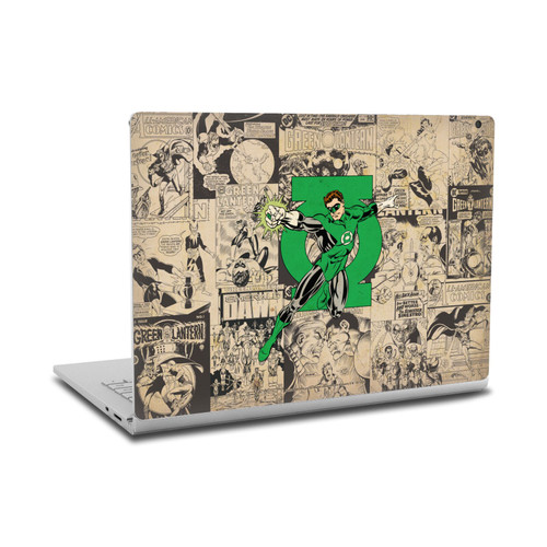 Green Lantern DC Comics Comic Book Covers Character Collage Vinyl Sticker Skin Decal Cover for Microsoft Surface Book 2