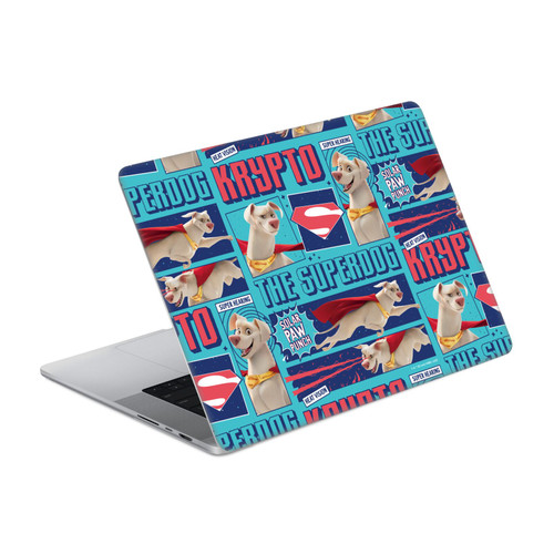 DC League Of Super Pets Graphics Krypto The Superdog Vinyl Sticker Skin Decal Cover for Apple MacBook Pro 16" A2485 / A3428 / A3429