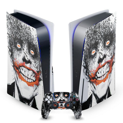 The Joker DC Comics Character Art Detective Comics 880 Vinyl Sticker Skin Decal Cover for Sony PS5 Disc Edition Bundle
