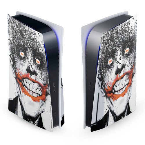 The Joker DC Comics Character Art Detective Comics 880 Vinyl Sticker Skin Decal Cover for Sony PS5 Disc Edition Console