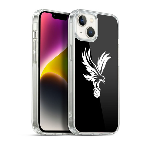 Crystal Palace FC Crest Eagle Grey Soft Gel Case for Apple iPhone 14 Plus & MagSafe