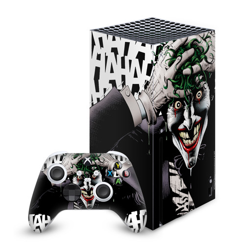 The Joker DC Comics Character Art The Killing Joke Vinyl Sticker Skin Decal Cover for Microsoft Series X Console & Controller