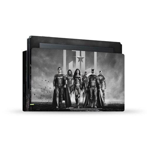 Zack Snyder's Justice League Snyder Cut Character Art Group Logo Vinyl Sticker Skin Decal Cover for Nintendo Switch Console & Dock
