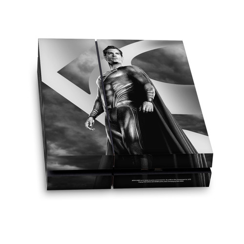 Zack Snyder's Justice League Snyder Cut Character Art Superman Vinyl Sticker Skin Decal Cover for Sony PS4 Console