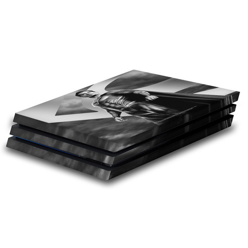 Zack Snyder's Justice League Snyder Cut Character Art Superman Vinyl Sticker Skin Decal Cover for Sony PS4 Pro Console