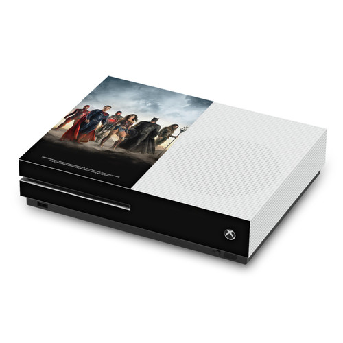 Zack Snyder's Justice League Snyder Cut Character Art Group Colored Vinyl Sticker Skin Decal Cover for Microsoft Xbox One S Console