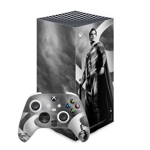 Zack Snyder's Justice League Snyder Cut Character Art Superman Vinyl Sticker Skin Decal Cover for Microsoft Series X Console & Controller