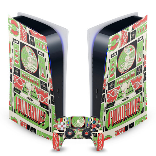 Animaniacs Graphic Art Are You Pondering Vinyl Sticker Skin Decal Cover for Sony PS5 Digital Edition Bundle