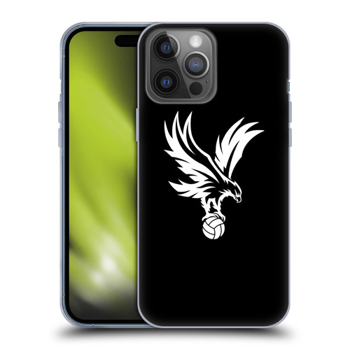 Crystal Palace FC Crest Eagle Grey Soft Gel Case for Apple iPhone 14 Pro Max