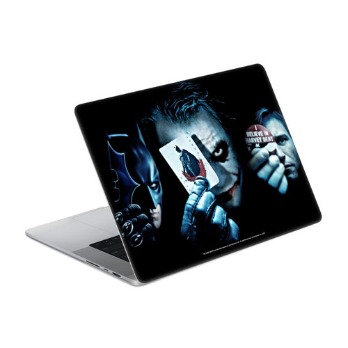 The Dark Knight Key Art Joker Card Vinyl Sticker Skin Decal Cover for Apple MacBook Pro 14" A2442