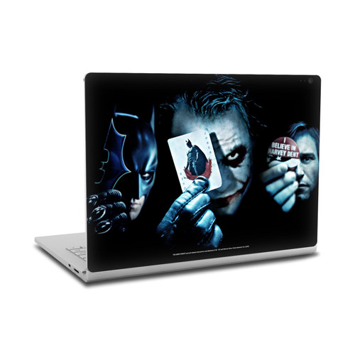 The Dark Knight Key Art Joker Card Vinyl Sticker Skin Decal Cover for Microsoft Surface Book 2