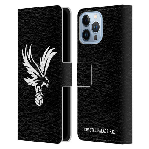 Crystal Palace FC Crest Eagle Grey Leather Book Wallet Case Cover For Apple iPhone 13 Pro Max