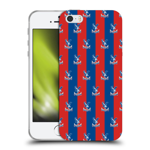 Crystal Palace FC Crest Pattern Soft Gel Case for Apple iPhone 5 / 5s / iPhone SE 2016