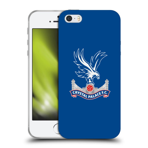 Crystal Palace FC Crest Plain Soft Gel Case for Apple iPhone 5 / 5s / iPhone SE 2016