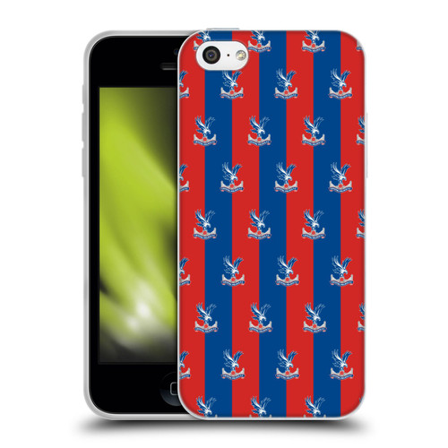Crystal Palace FC Crest Pattern Soft Gel Case for Apple iPhone 5c