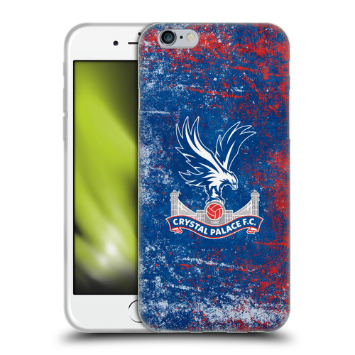 Crystal Palace FC Crest Distressed Soft Gel Case for Apple iPhone 6 / iPhone 6s