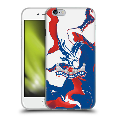 Crystal Palace FC Crest Marble Soft Gel Case for Apple iPhone 6 / iPhone 6s