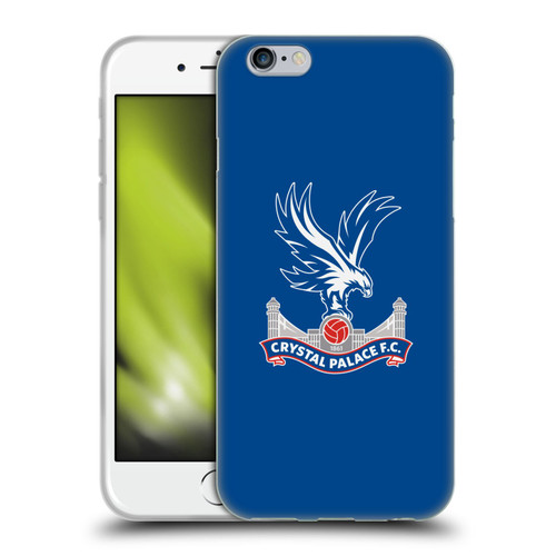 Crystal Palace FC Crest Plain Soft Gel Case for Apple iPhone 6 / iPhone 6s