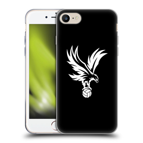 Crystal Palace FC Crest Eagle Grey Soft Gel Case for Apple iPhone 7 / 8 / SE 2020 & 2022 & MagSafe
