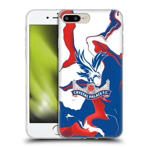 Crystal Palace FC Crest Marble Soft Gel Case for Apple iPhone 7 Plus / iPhone 8 Plus & MagSafe