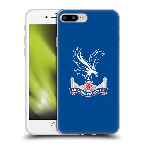 Crystal Palace FC Crest Plain Soft Gel Case for Apple iPhone 7 Plus / iPhone 8 Plus & MagSafe
