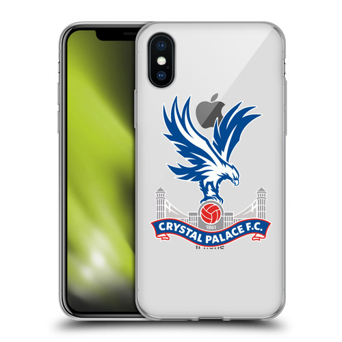 Crystal Palace FC Crest Eagle Soft Gel Case for Apple iPhone X / iPhone XS
