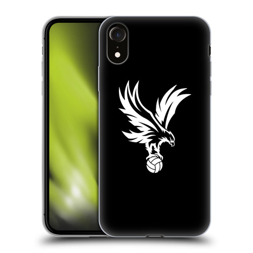 Crystal Palace FC Crest Eagle Grey Soft Gel Case for Apple iPhone XR