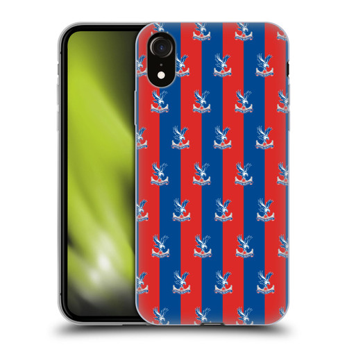 Crystal Palace FC Crest Pattern Soft Gel Case for Apple iPhone XR