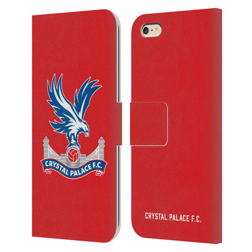 Crystal Palace FC Crest Eagle Leather Book Wallet Case Cover For Apple iPhone 6 Plus / iPhone 6s Plus