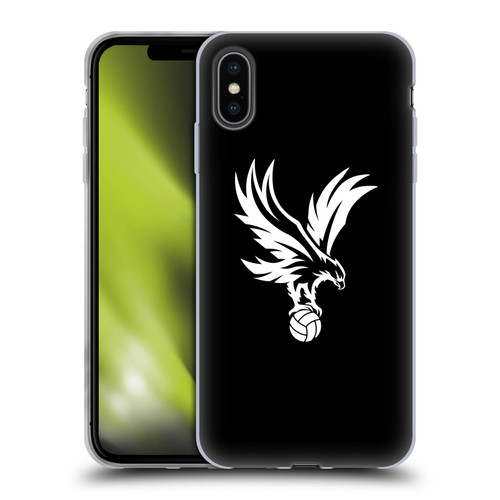 Crystal Palace FC Crest Eagle Grey Soft Gel Case for Apple iPhone XS Max