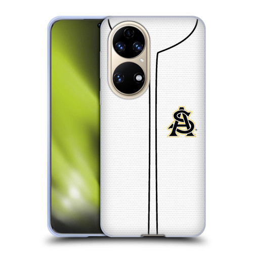 Arizona State University ASU Arizona State University Baseball Jersey Soft Gel Case for Huawei P50