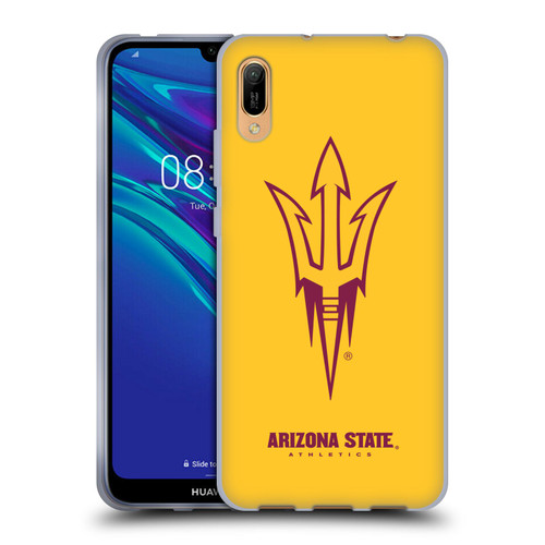 Arizona State University ASU Arizona State University Plain Soft Gel Case for Huawei Y6 Pro (2019)