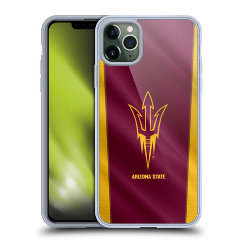 Arizona State University ASU Arizona State University Banner Soft Gel Case for Apple iPhone 11 Pro Max