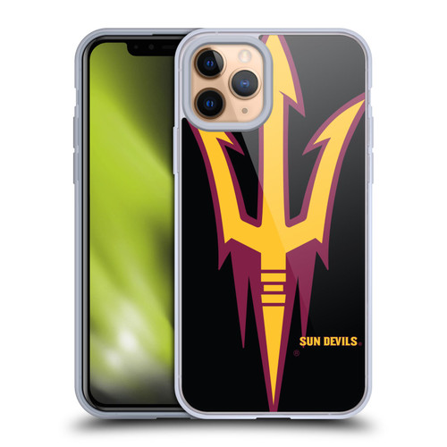 Arizona State University ASU Arizona State University Oversized Icon Soft Gel Case for Apple iPhone 11 Pro