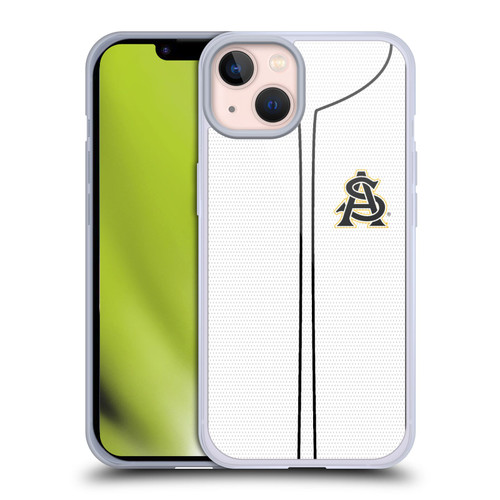 Arizona State University ASU Arizona State University Baseball Jersey Soft Gel Case for Apple iPhone 13