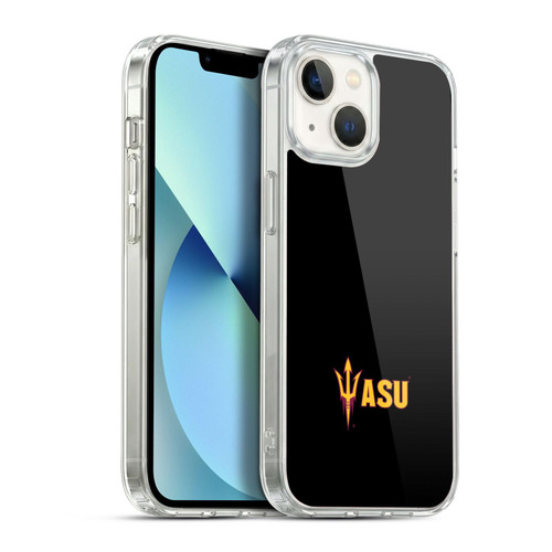 Arizona State University ASU Arizona State University Sun Devils Soft Gel Case for Apple iPhone 13