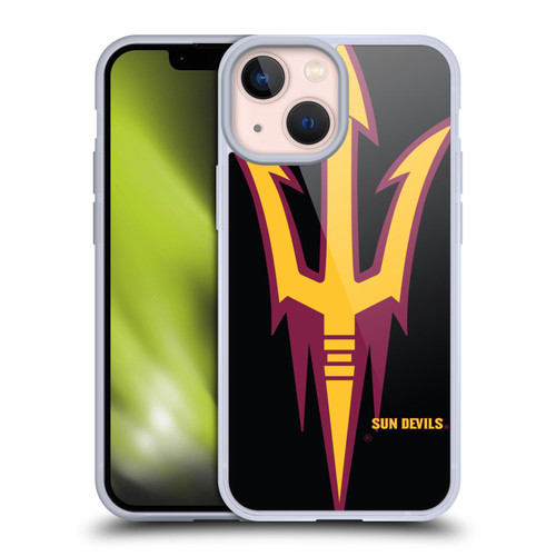 Arizona State University ASU Arizona State University Oversized Icon Soft Gel Case for Apple iPhone 13 Mini