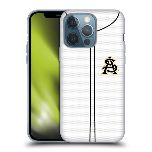 Arizona State University ASU Arizona State University Baseball Jersey Soft Gel Case for Apple iPhone 13 Pro