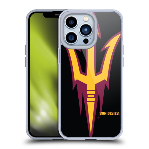 Arizona State University ASU Arizona State University Oversized Icon Soft Gel Case for Apple iPhone 13 Pro