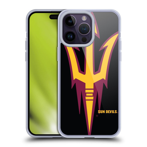 Arizona State University ASU Arizona State University Oversized Icon Soft Gel Case for Apple iPhone 14 Pro Max