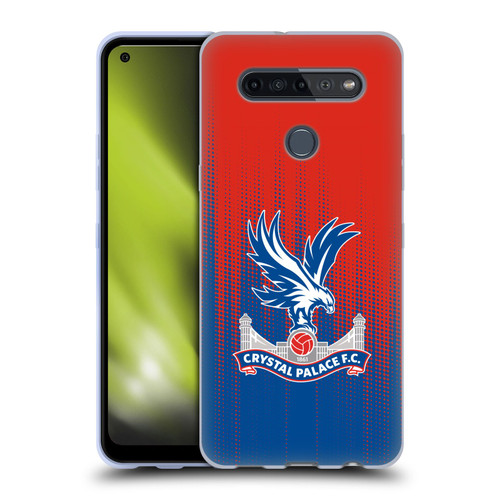 Crystal Palace FC Crest Halftone Soft Gel Case for LG K51S