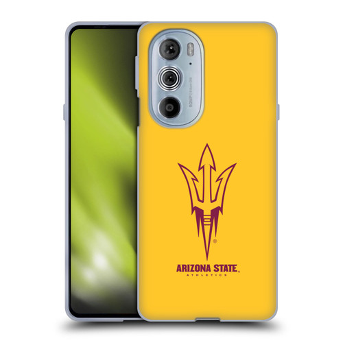 Arizona State University ASU Arizona State University Plain Soft Gel Case for Motorola Edge X30