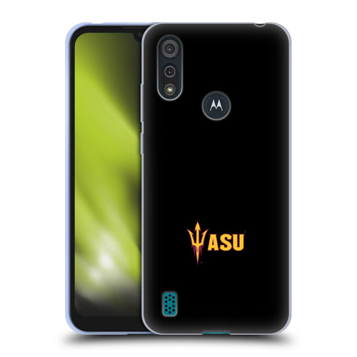 Arizona State University ASU Arizona State University Sun Devils Soft Gel Case for Motorola Moto E6s (2020)