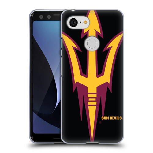 Arizona State University ASU Arizona State University Oversized Icon Soft Gel Case for Google Pixel 3