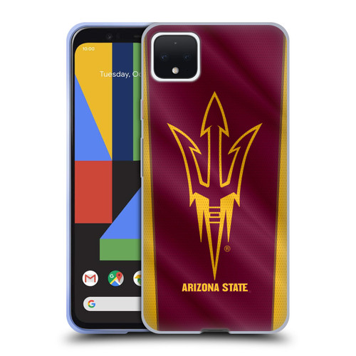 Arizona State University ASU Arizona State University Banner Soft Gel Case for Google Pixel 4 XL