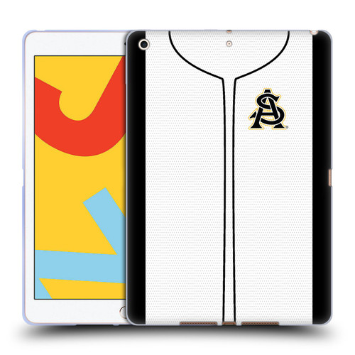 Arizona State University ASU Arizona State University Baseball Jersey Soft Gel Case for Apple iPad 10.2 2019/2020/2021