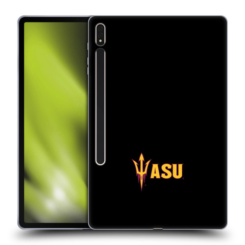 Arizona State University ASU Arizona State University Sun Devils Soft Gel Case for Samsung Galaxy Tab S8 Plus