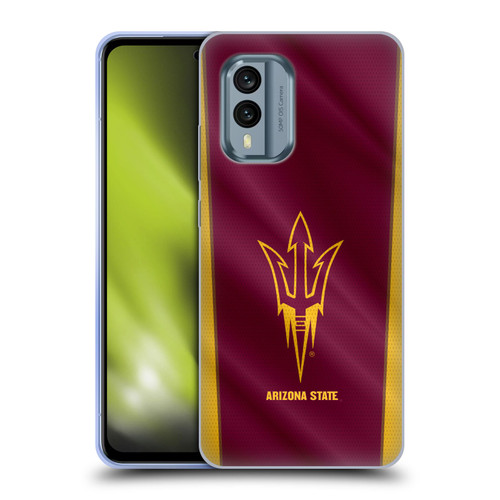 Arizona State University ASU Arizona State University Banner Soft Gel Case for Nokia X30