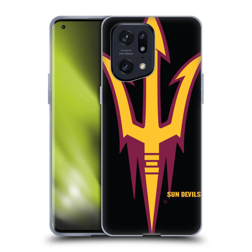 Arizona State University ASU Arizona State University Oversized Icon Soft Gel Case for OPPO Find X5 Pro