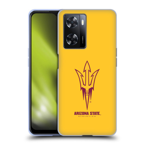 Arizona State University ASU Arizona State University Plain Soft Gel Case for OPPO A57s